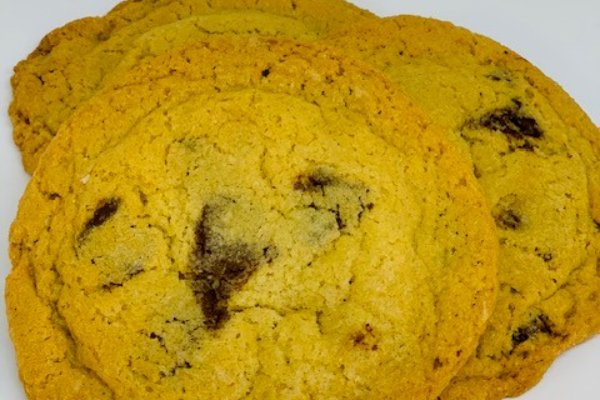 Giant chocolate chip cookies