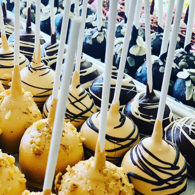 Fall cake pops